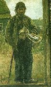 Michael Ancher soren bondhagen scelger viser oil painting reproduction